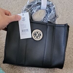 Christian Lacroix Black Small Hand Bag Or Crossbody